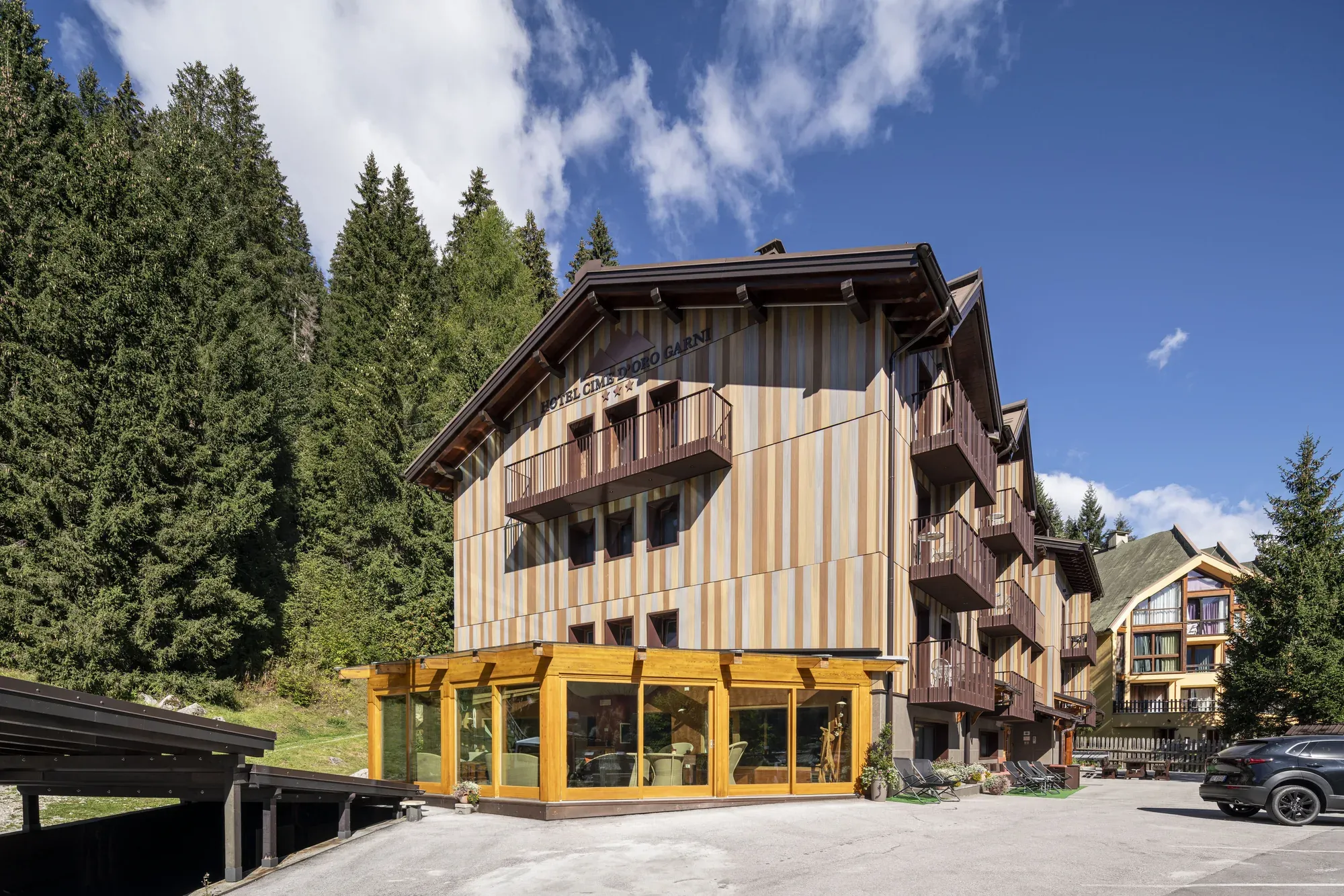 Hotel Cime D’Oro a Madonna di Campiglio, TN, progetto di Riccardo Bandera Architetto
